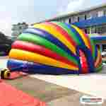 Надувная сцена ракушка «Летняя эстрада», 6×3,5×4 м