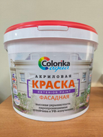 Краска фасадная акриловая "COLORIKA AQUA" 14 кг