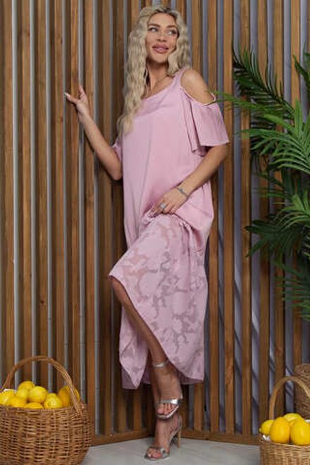 Платье Разбивая сердца (розовое) П15472-7М LT Collection