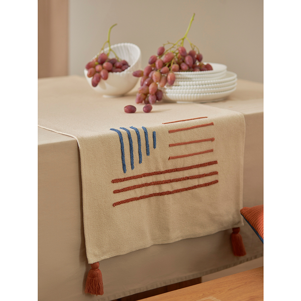 Дорожка на стол mishmash из коллекции ethnic, 45х150 см