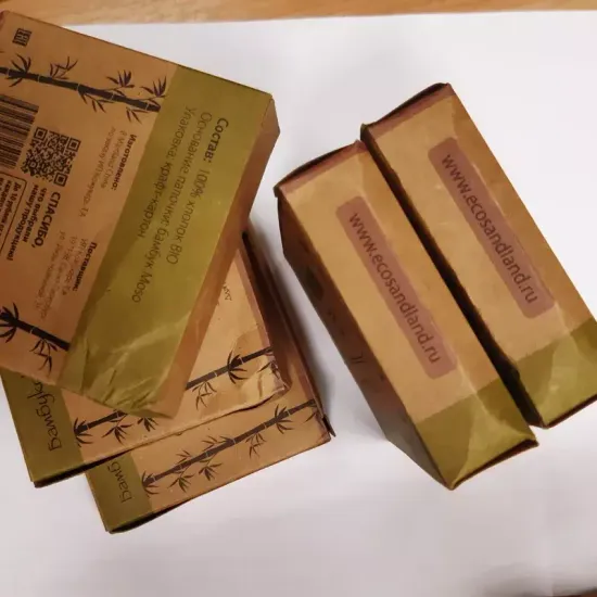 Бамбуковые ватные палочки (100 шт.) (уценка)