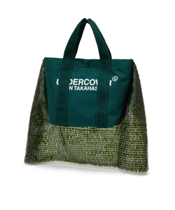 UNDERCOVER СУМКА КОМБИНИРОВАННАЯ ЗЕЛЕНАЯ