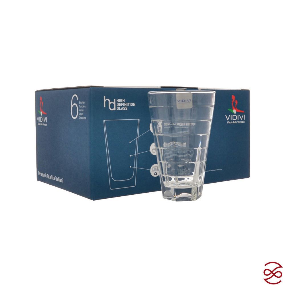 Набор стаканов Vidivi Baguette 430 мл 14,5*9 см (6 шт)