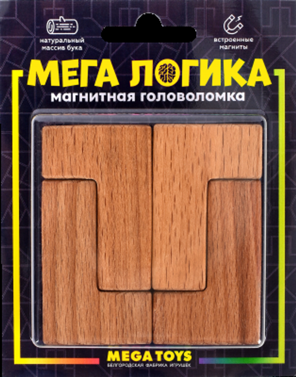 Магнитная головоломка по системе раннего развития Никитина 15963 (Лидер)