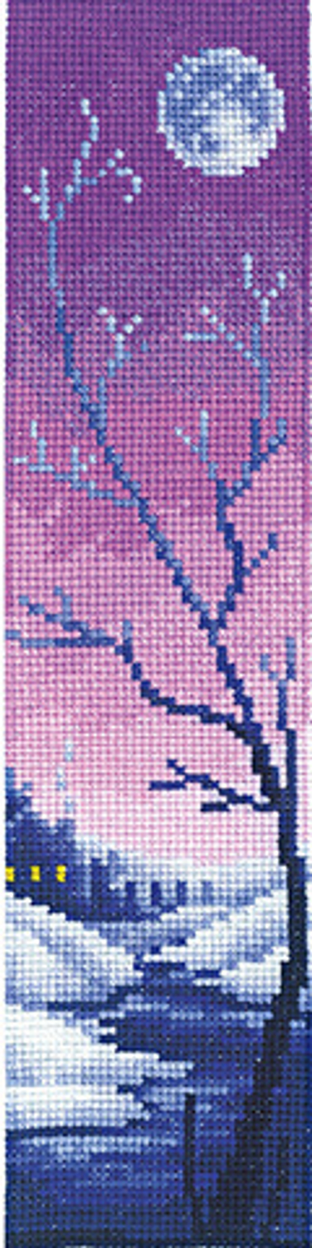 Набор для вышивания закладки "Сиреневый сумерки"