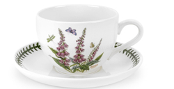 Portmeirion - Чашка и блюдце для завтрака Botanic Garden 500мл Наперстянка / артикул   BG42000-F  / GTIN 00795593