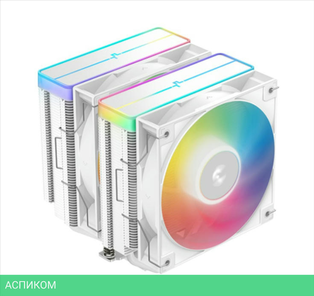 Кулер для процессора Deepcool AG620 WH ARGB V2 (R-AG620-WHAMMN-GJD)