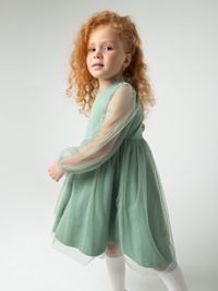 Платье с длинным рукавом и юбкой из фатина "Мелисса"