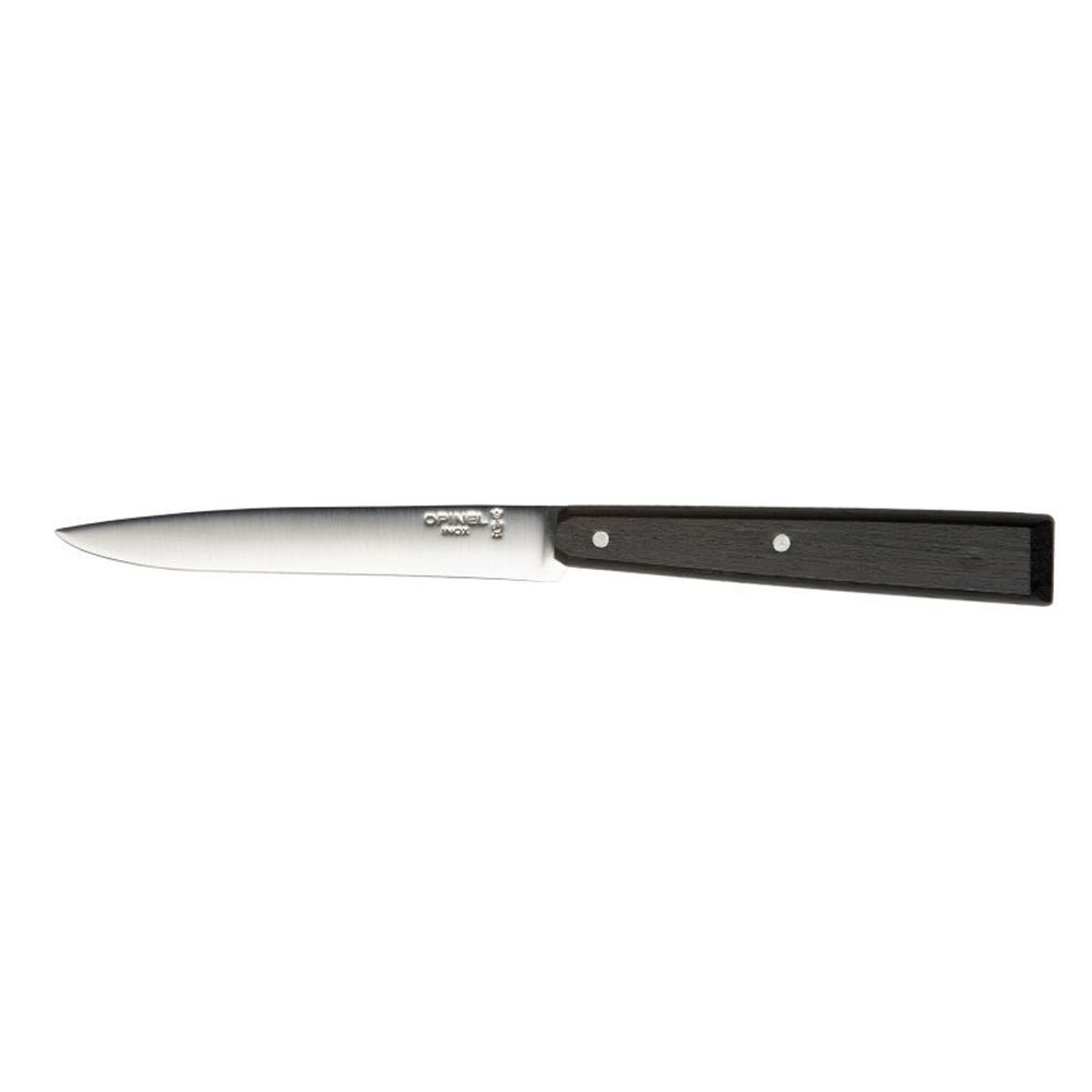 Нож столовый Opinel №125, нержавеющая сталь, черный