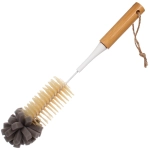 Ерш бутылочный с губкой «Sicilia» 32см 8527L