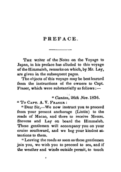 The claims of Japan and Malaysia upon Christendom, exhibited in notes of voyages made in 1837, from Canton, in the ship Morrison and brig Himmaleh | C. W. King