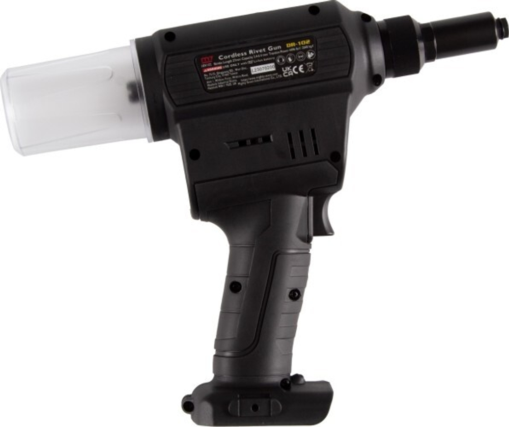 Клепальник MIGHTY SEVEN DR-102 аккумуляторный 2,4-6,4 мм, 18 В, без АКБ и ЗУ