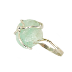 Кольцо "Гала" изумруд