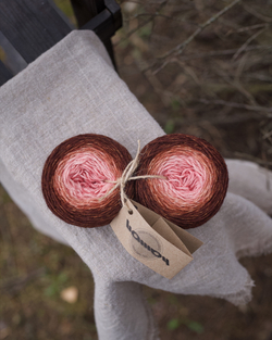 Градиент "Кофейно-розовый" 76 г