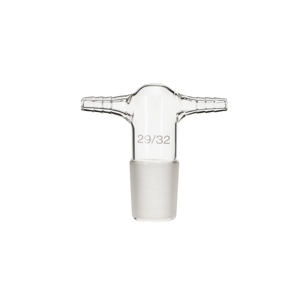 Керн 29/32 с изогнутыми отводами 10 мм, двухотводный, 90°