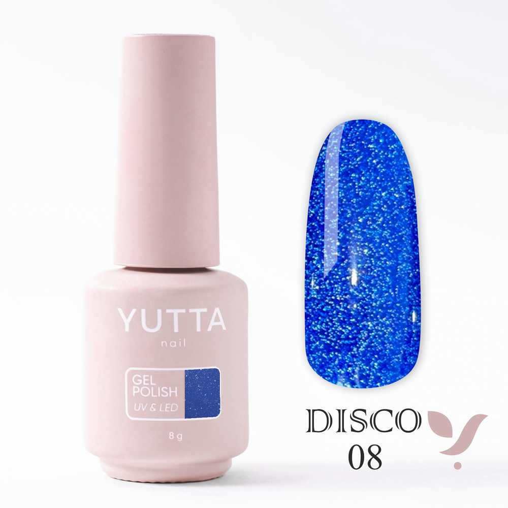 Yutta, Гель-лак Disco 08, 8g