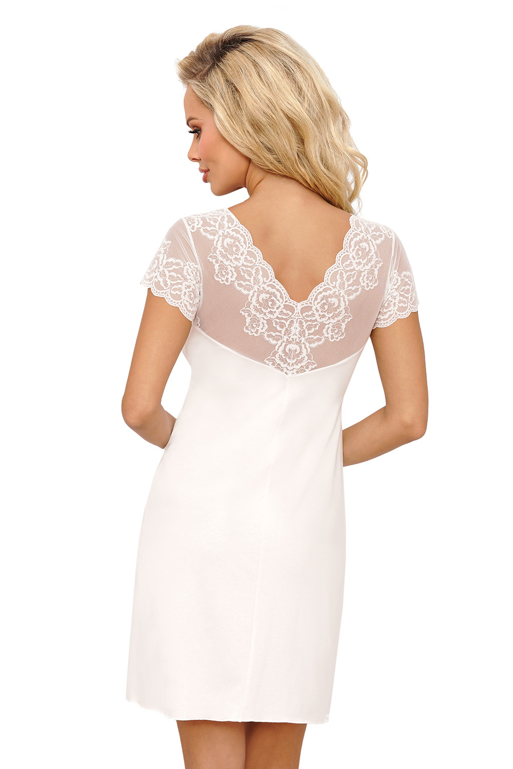 Ivana nightdress Ecru Donna