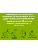 Зеленый чай с цедрой цитрусовых и ароматом лайма Tess Lime в пакетиках, 100 шт