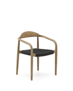 Кресло Glynis натуральный, черный