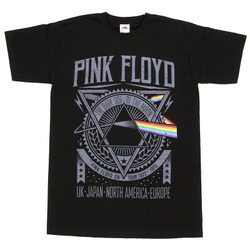 Футболка Pink Floyd On Tour 1972-1973