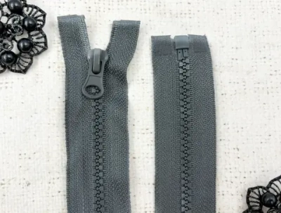 Молния трактор T5 замок усил.зв., L 70 см, тёмно-серый