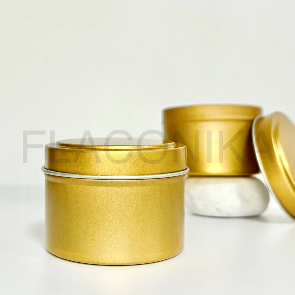 Банка алюминий 120 мл Золото