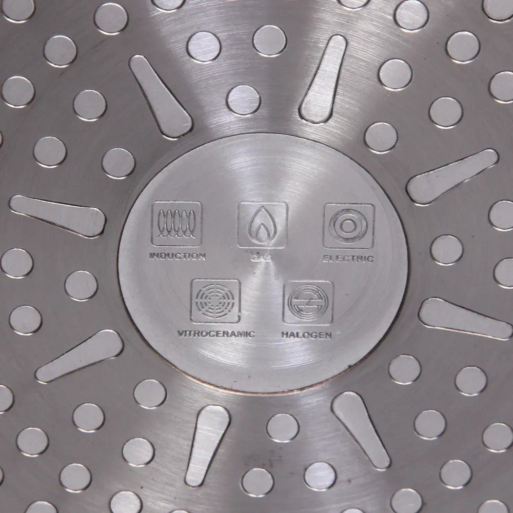 Сковорода квадратная «BAROLY» OLIVA 28*28см индукционная, бакелитовая ручка