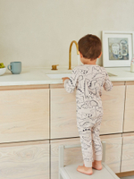 Пижама для мальчика Next 541-251, 3 шт., Бежевый, Серый