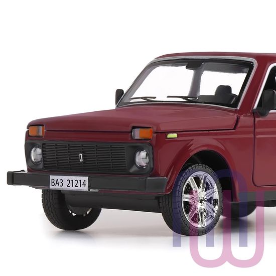 МОДЕЛЬ МАШИНЫ 1/22 ВАЗ 21214 БОРДОВЫЙ