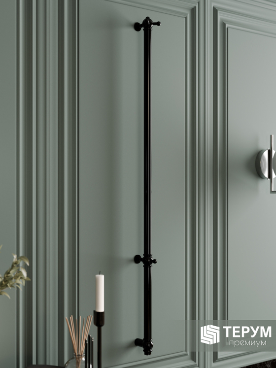 Полотенцесушитель Винтаж 1 120х4 Черный лак