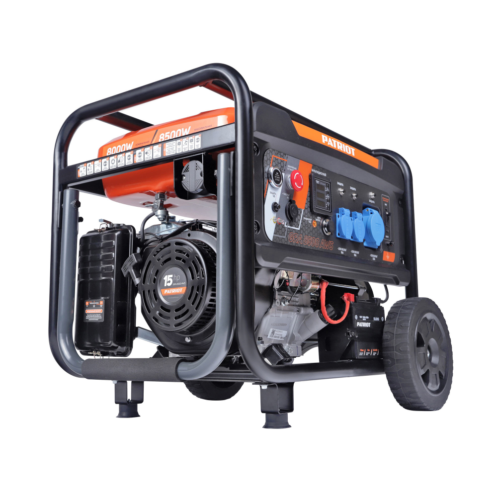 Бензиновый генератор (8.5 кВт) PATRIOT GRA 8500 AWS