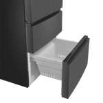 Холодильник-морозильник MAUNFELD MFF180NFSBE01