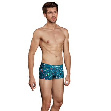 Мужские трусы боксеры изумрудные Doreanse PANDA 1763