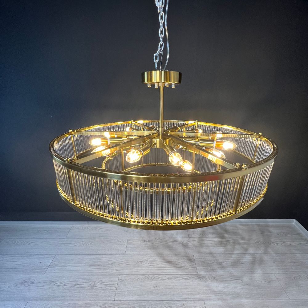 Люстра на штанге RH Marais Round Chandelier D120