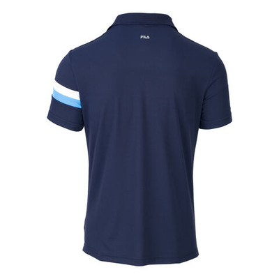 Мужское теннисное поло Fila Louie Polo Men - Dark Blue