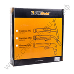 FoxWeld Горелка UnoTIG-18-Flex 4м (разъем 35мм2,с кнопкой, ж/охл.) (пр-во FoxWeld/КНР)