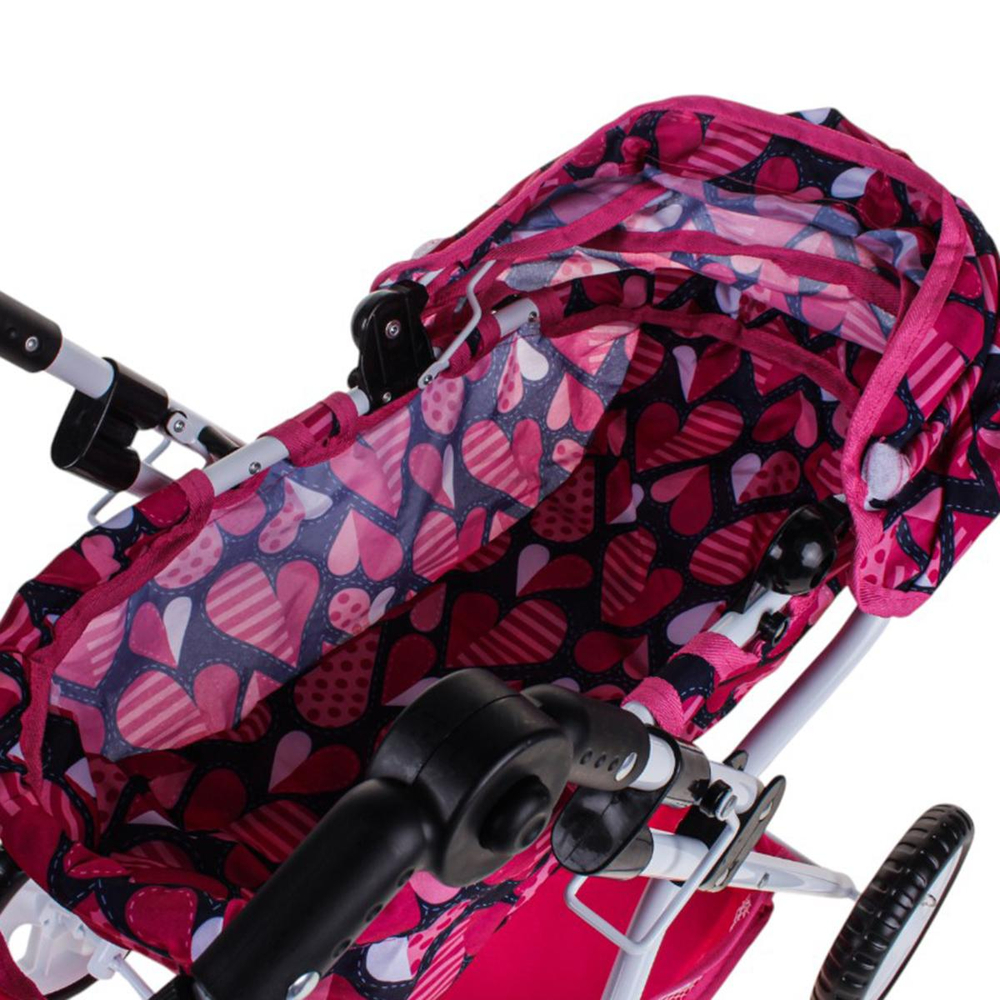 Коляска для куклы лежачая, пакет FL9138