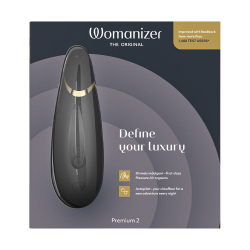 Бесконтактный клиторальный стимулятор Womanizer Premium 2 черный