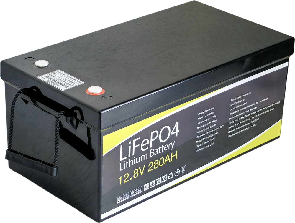 Аккумулятор 12.8v 280Ah LiFePO4 3584Wh