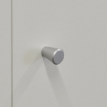 Шкаф для одежды 74х55х170, Марм Плюс, распашной, двухдверный, в спальню, прихожую, детскую, белый, Dipriz