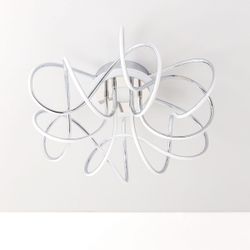 Citilux Джемини Смарт CL229A161E RGB Умная люстра Хром