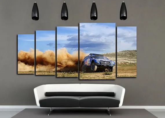 Модульная картина "Ралли"