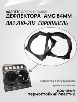 Адаптер дефлектора Lada Granta для ВАЗ 2110-2112 Cтарая панель. Центральное сопло воздуховода. 2 шт.