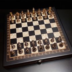 Шахматы "Престиж" средние 36х36 см (2812.BLK)