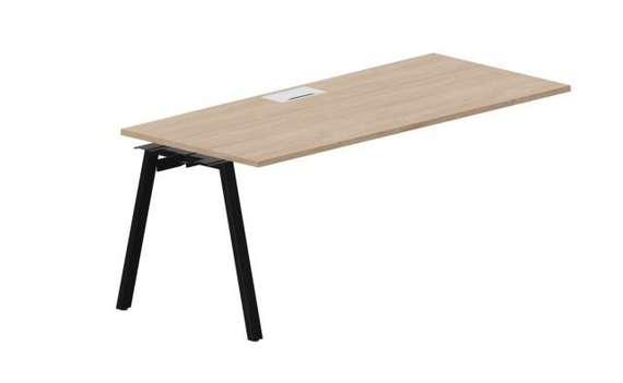 стол Arena 1800х780х750мм (металлический аутлет) - приставной элемент