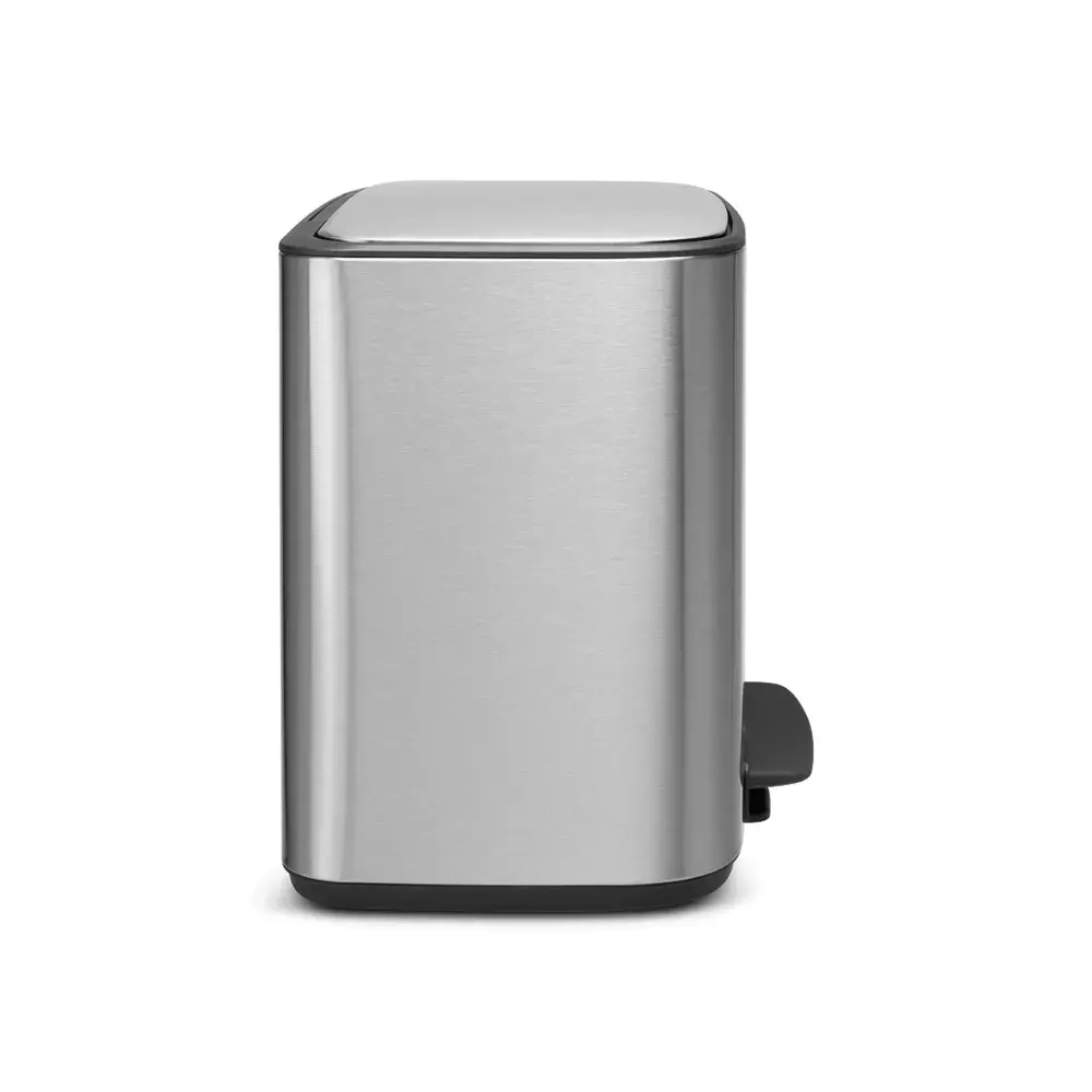Brabantia Контейнер для мусора Bo 11+23 л для сортировки матовое серебро