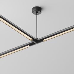 T-образный плоский коннектор для системы с вводом питания Maytoni   CA015TC-P-B