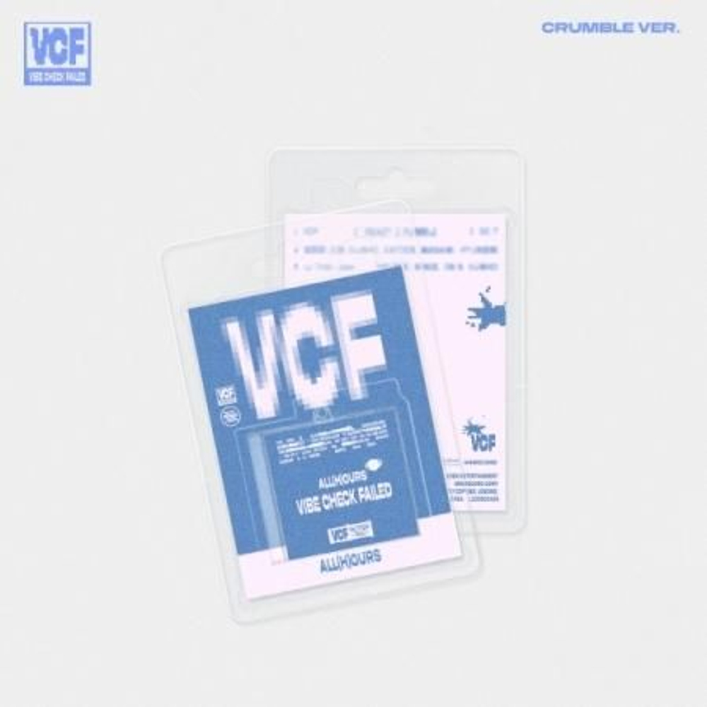 Альбом ALL(H)OURS - VCF 4th Mini Album CRUMBLE Version
