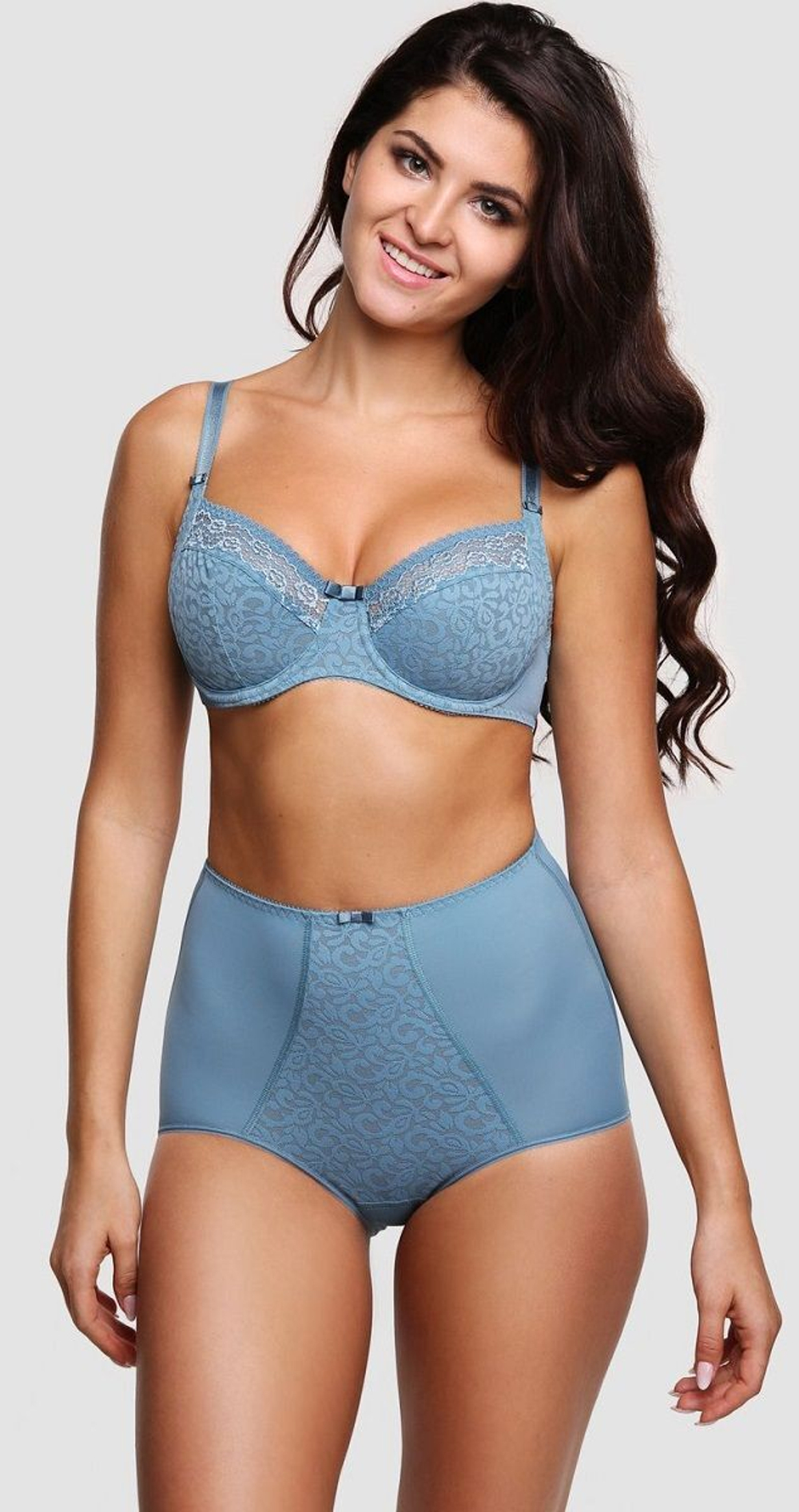 Трусы-макси с легким моделирующим эффектом (Размер: 44) (Цвет: нежно-розовый)