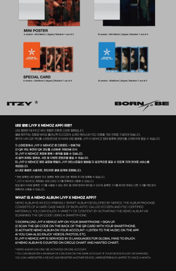 Альбом ITZY - BORN TO BE PLATFORM Album NEMO 2 Version SET